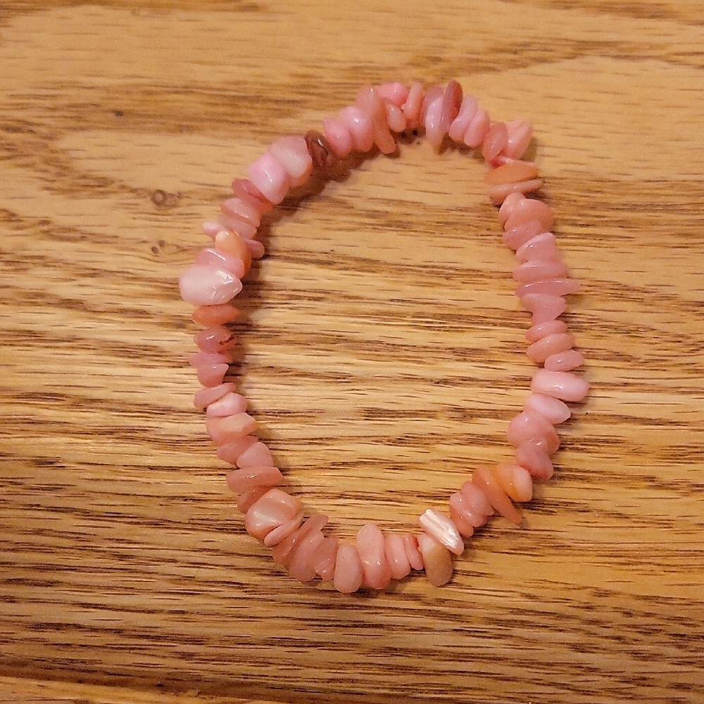 Chic Pink Stone Bracelet